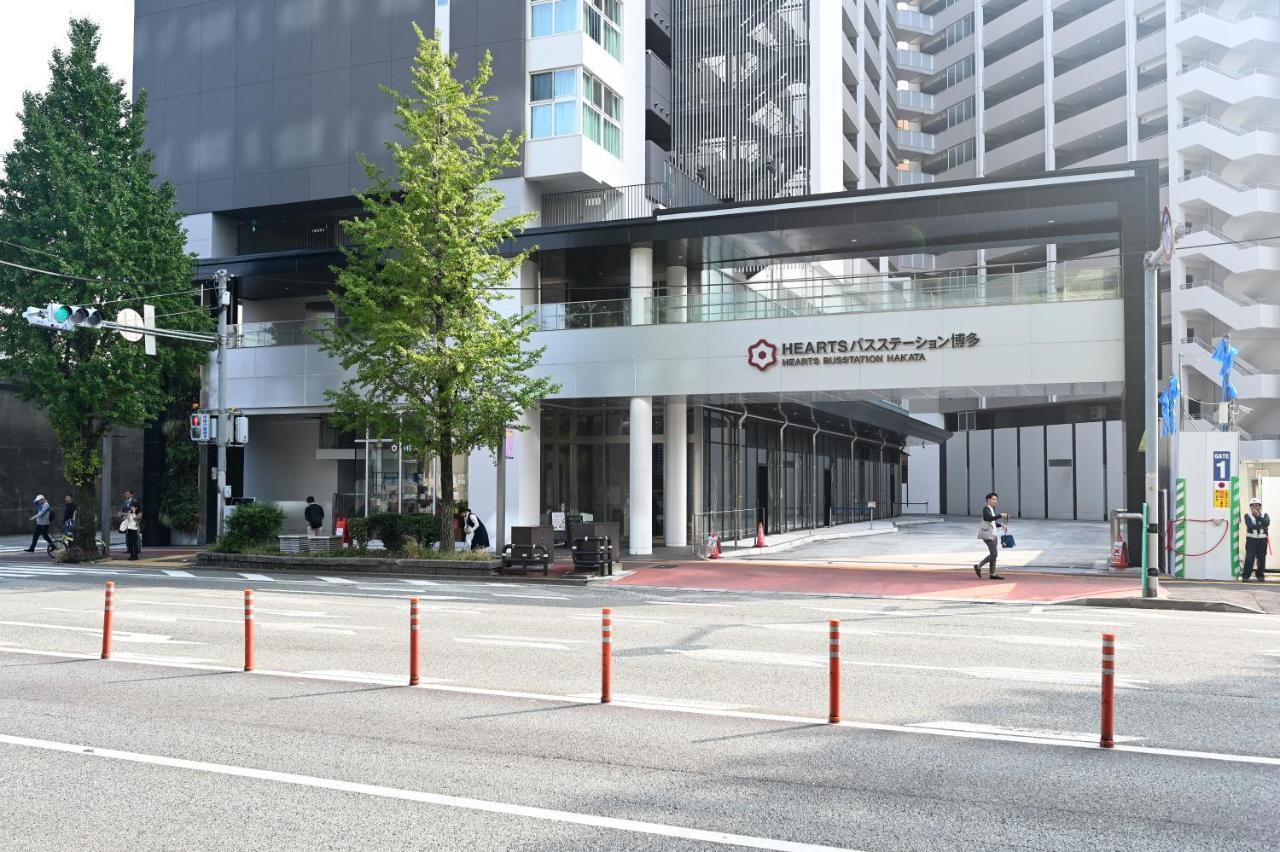 Hearts Capsule Hotel & Spa Hakata Fukuoka  Extérieur photo